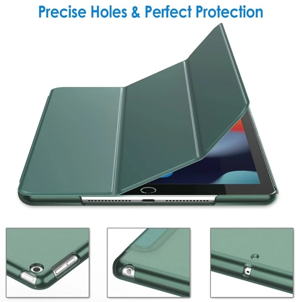 Case for iPad 10.2-Inch (2021/2020/2019 Model, 9/8/7 Generation), (Misty Blue)